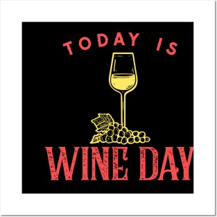 Today Is Wine Day, Sommelier Posters and Art